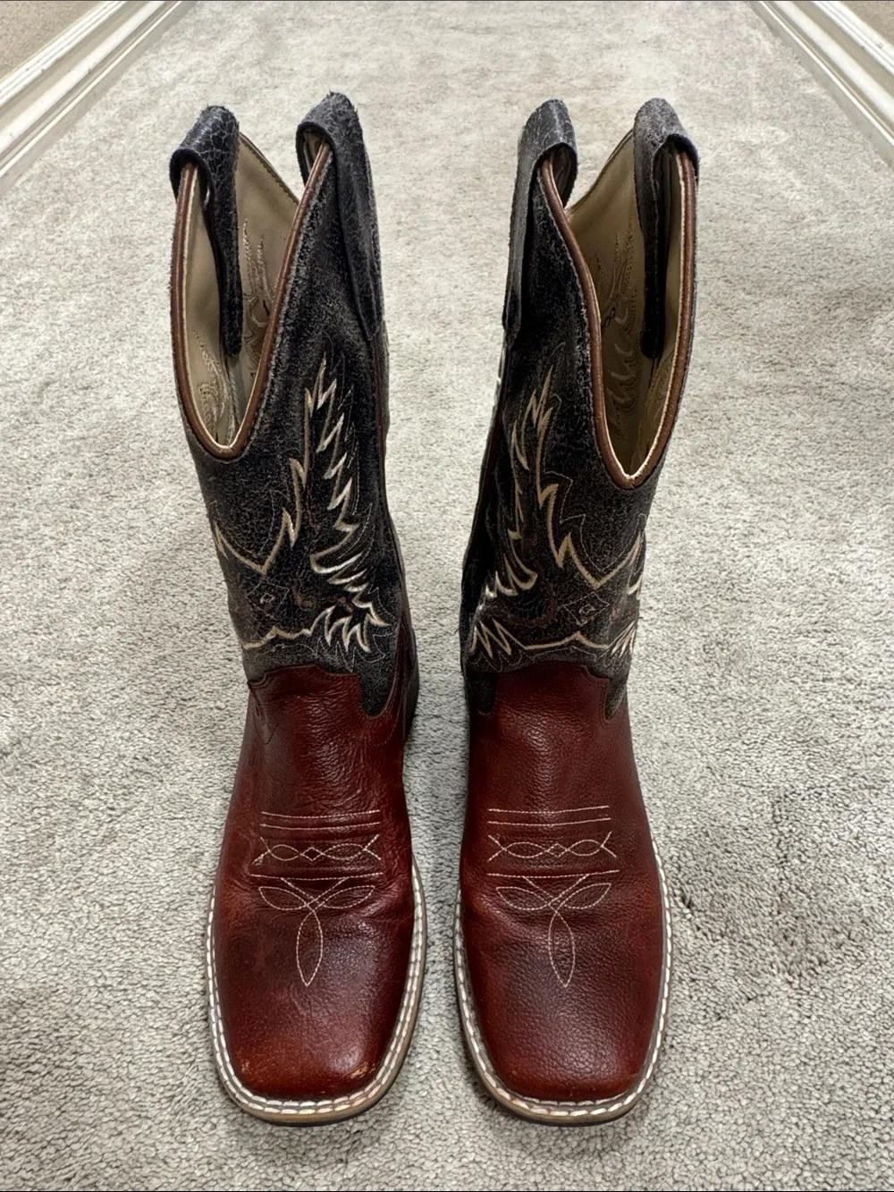 Kids Western Pull-On Boots